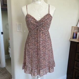 Floral Spaghetti Strap Dress